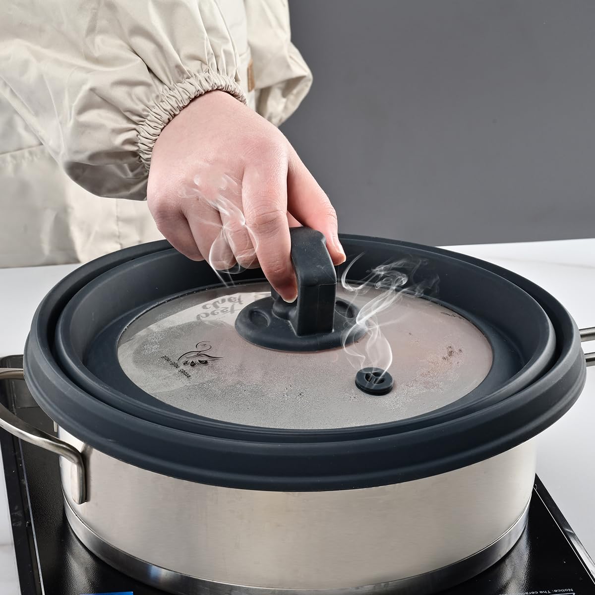 Mango de silicona anti quemaduras de GLOU-GLOU GOOSE GGG.