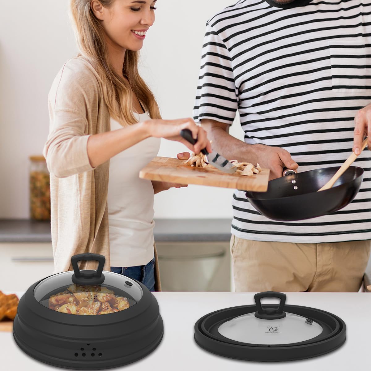 Tapa GlouGlou Goose apta para lavavajillas, limpieza fácil