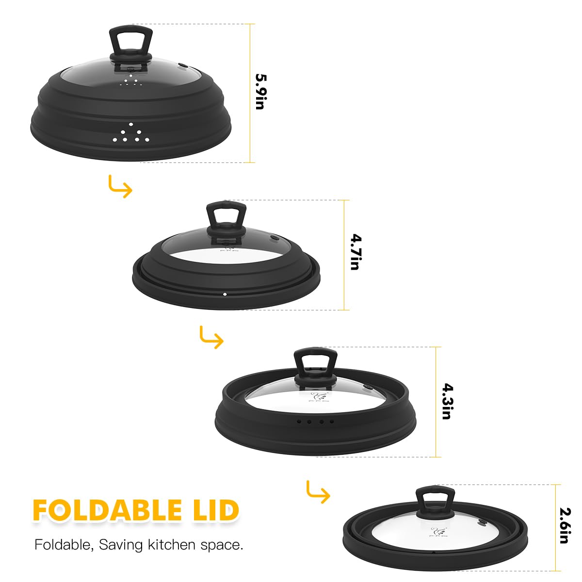 Mango de silicona GlouGlou Goose, antiescaldante y cómodo