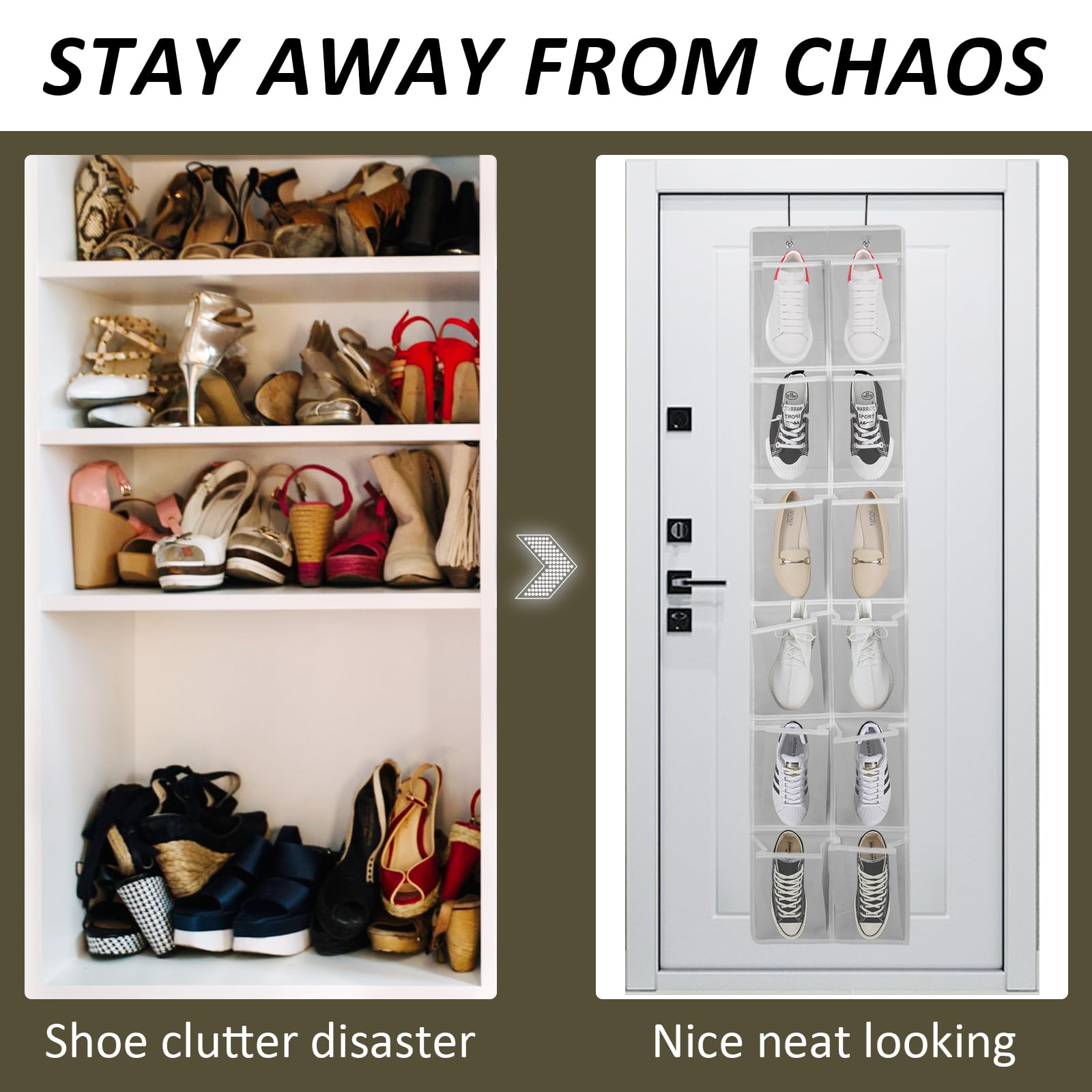 GOMAJI instalación rápida en la puerta, sin complicaciones.