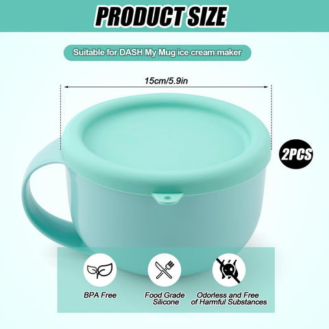Gosknor tapa silicona extra para Dash My Mug, repuesto confiable para conservar textura