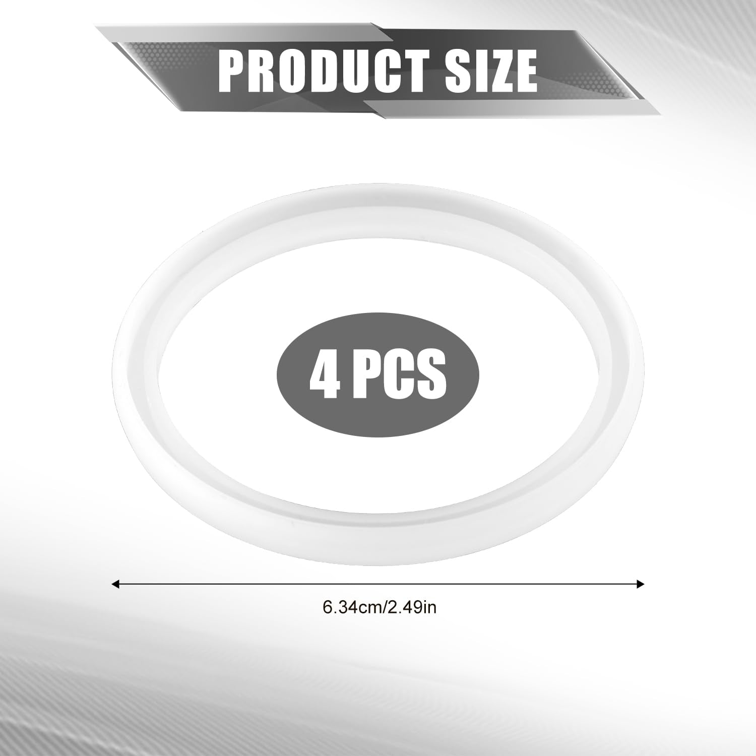 Gosknor junta repuesto silicona para Stanley 24oz, cambio rapido y seguro.