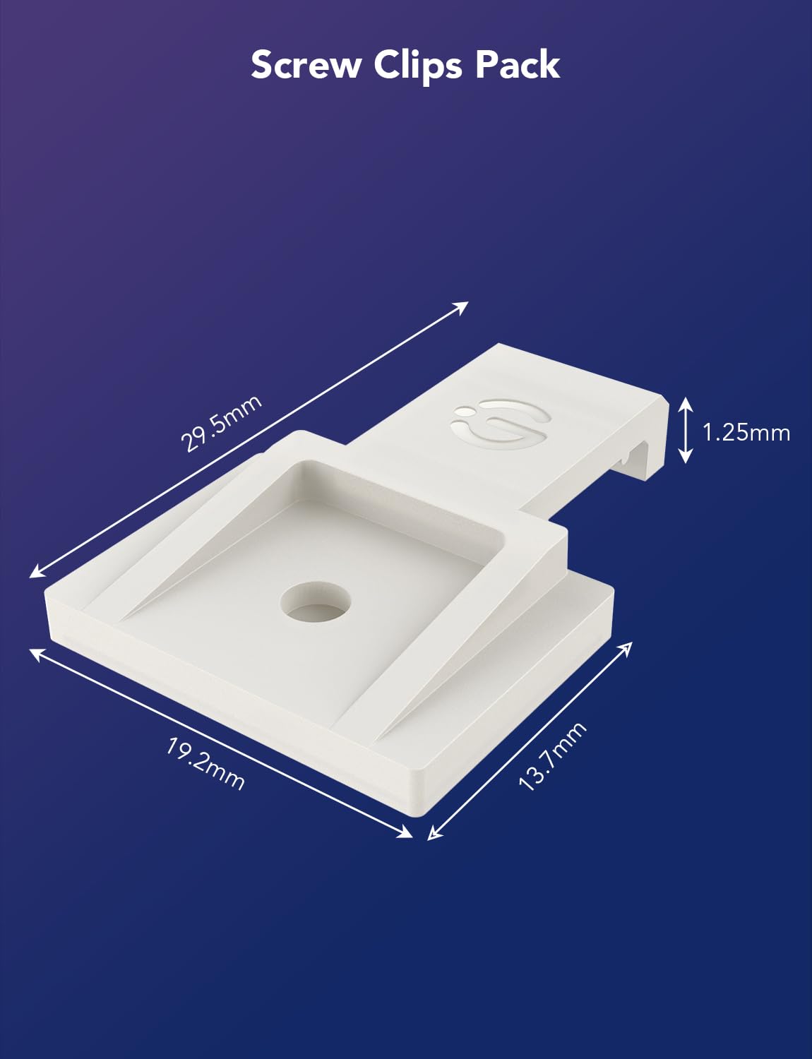 Paquetes de clips Govee de cinco unidades para fijar luces