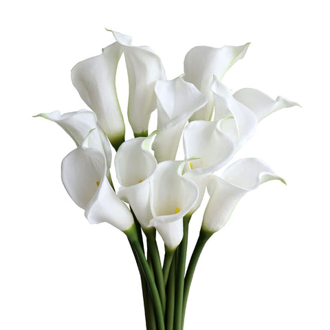 grtefhu flor de Calla para centros de mesa elegantes