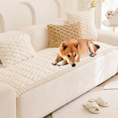 Gumfolk funda sofá peluche para perros, protege del pelo y rasguños.