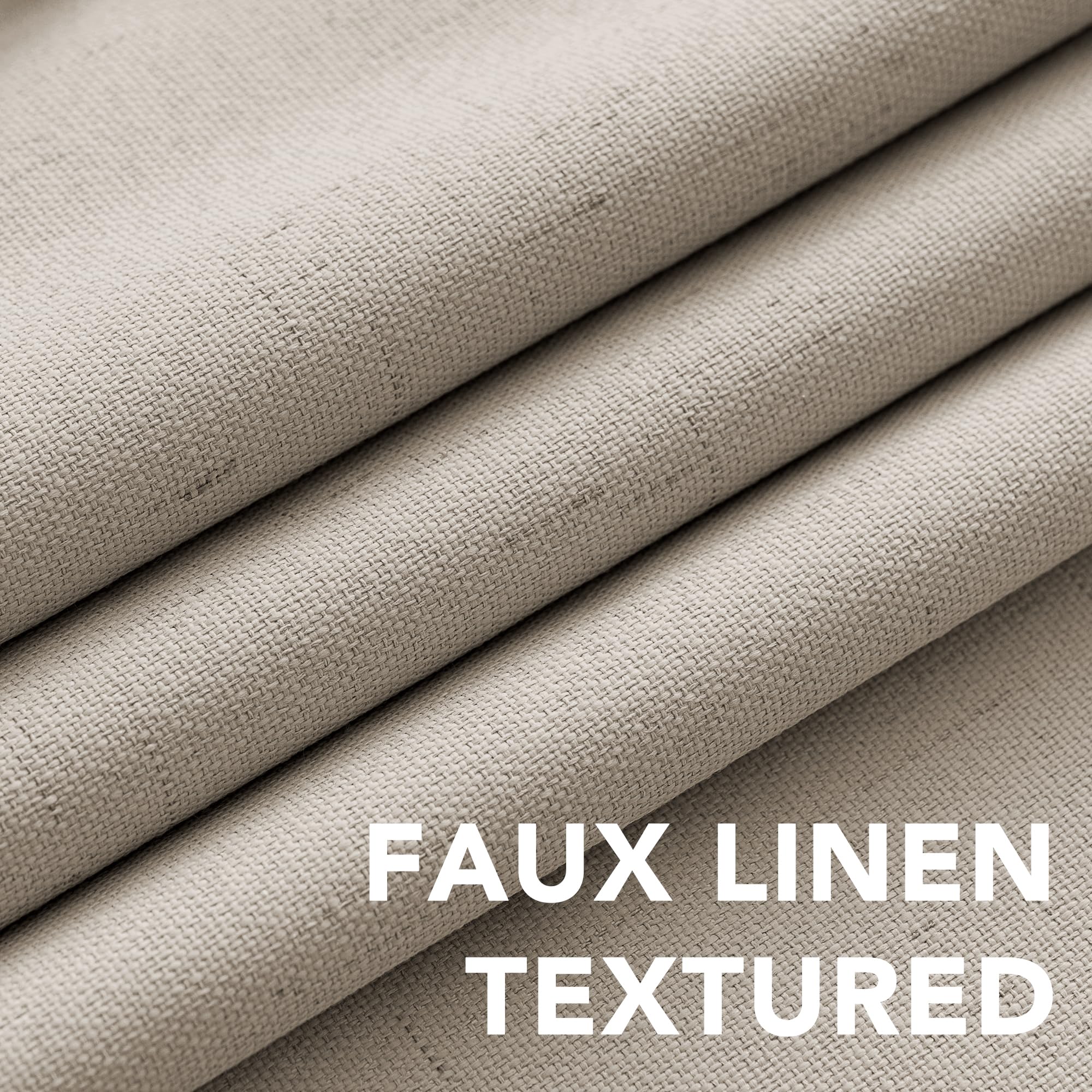 Cortinas Cobblestone de H.VERSAILTEX, textura duradera para sala y patio