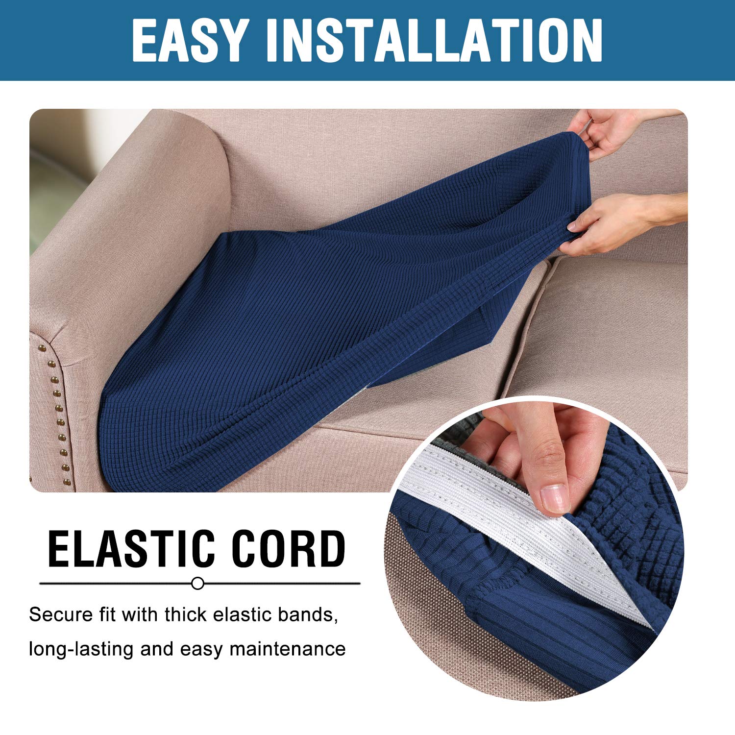 Colores variados de funda H.VERSAILTEX para decoración interior