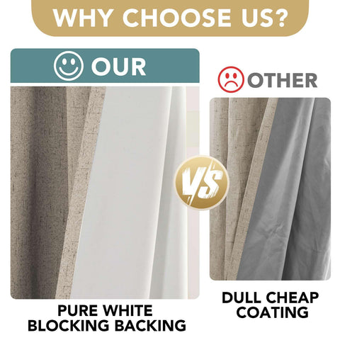 8 ojales antióxido permiten colgar con varilla compatible.