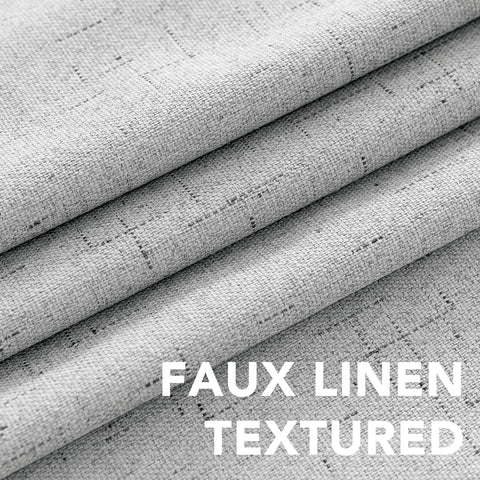 Cortinas H.VERSAILTEX, conjunto de 2 paneles para dormitorio o sala.