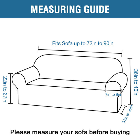 H.VERSAILTEX cubre sofá gris de velur, aspecto renovado