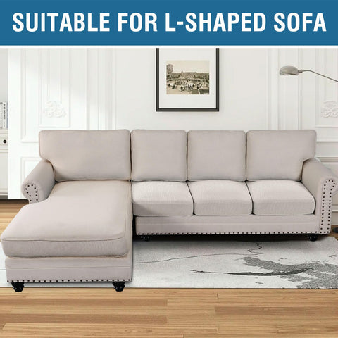 Ajuste cómodo de H Versailtex para medidas 58.8 a 88.5 pulgadas Ivory