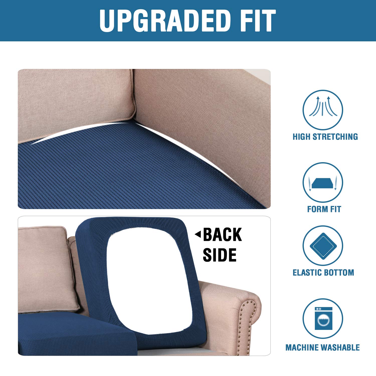 Tacto suave del tejido jacquard H.VERSAILTEX