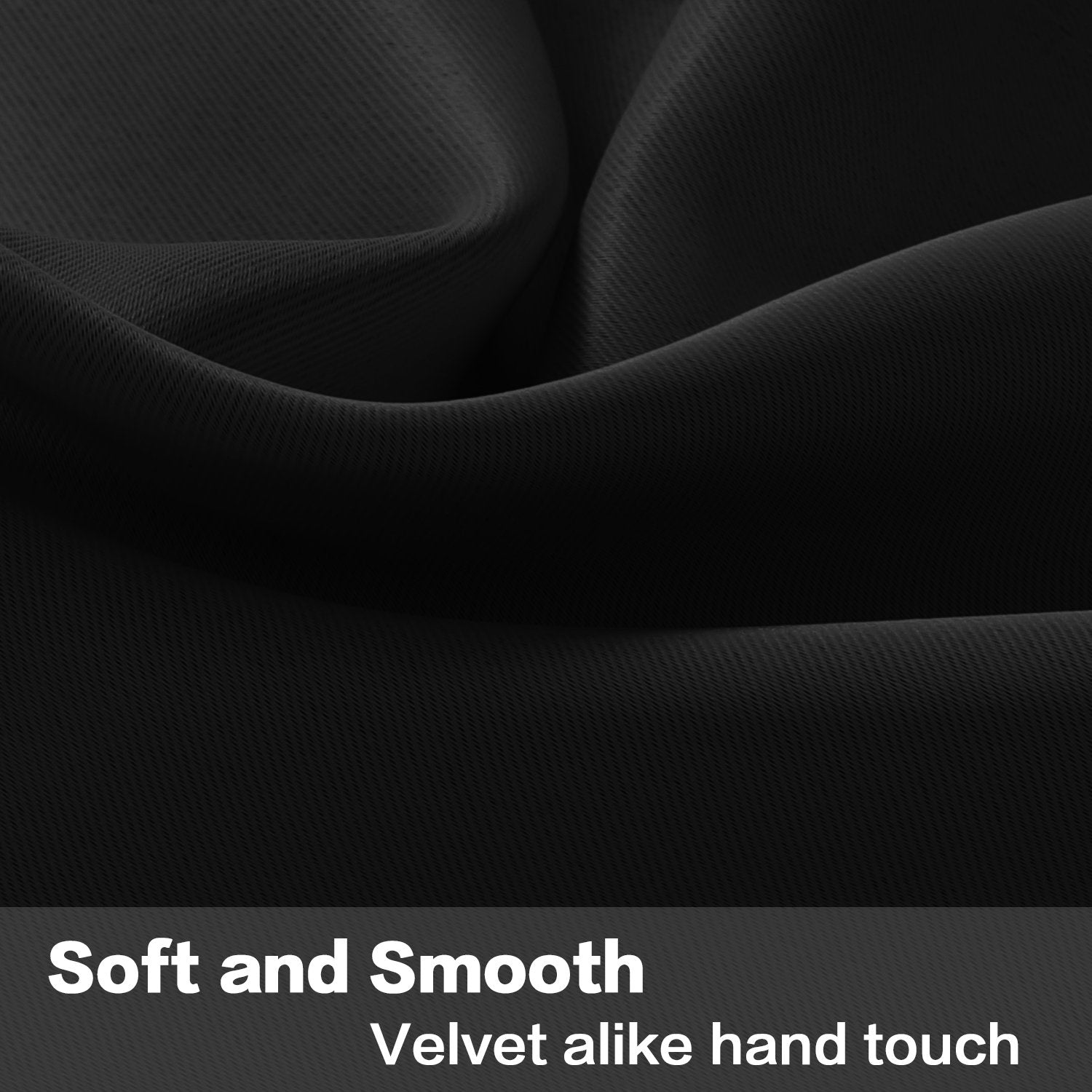 Bolsillo para barra de 3 pulgadas en valance negro H.VERSAILTEX