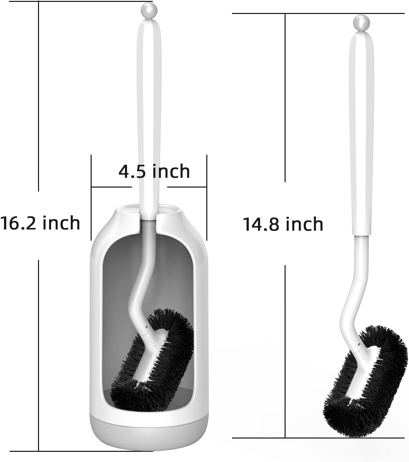 HAMITOR almacenamiento compacto y decorativo para baño o vehículo recreativo.