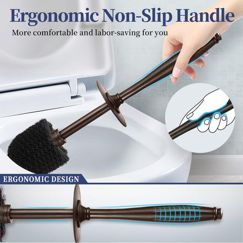 HAMITOR portacepillos con diseño moderno, aporta elegancia al baño.