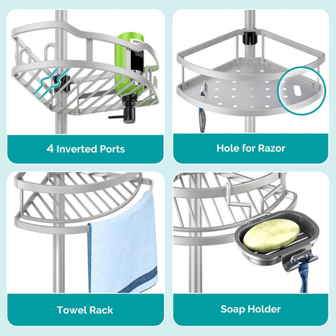 HAMITOR diseño compacto ideal para rincones de baños pequeños.