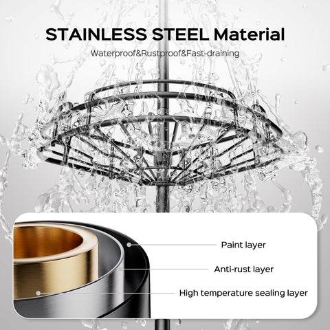HAMITOR instalación sin taladro con clip seguro y clic audible.