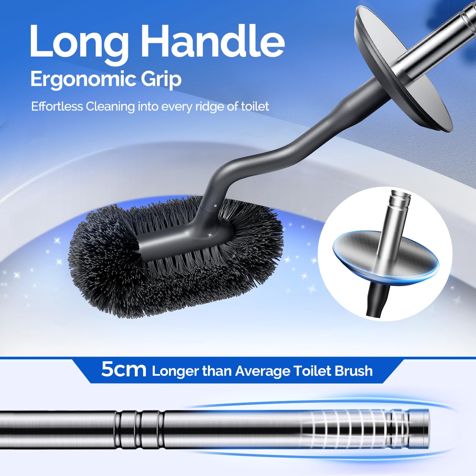 HAMITOR montaje en pared ahorra espacio y evita goteos en piso.