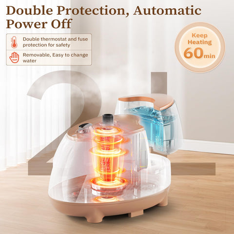 HAPAIS vaporizador, modo 2 en 1 para planchado plano y colgante