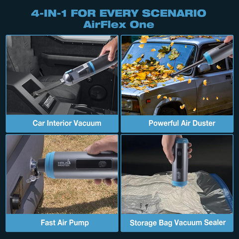 Duster de aire compacto para limpieza rápida con HAUSMEISTER Airflex One