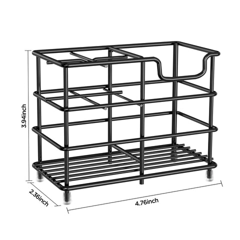 Organizador de baño HBlife con base antideslizante para estabilidad.
