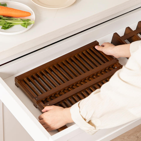 HBlife portacubiertos dos secciones, organización práctica de cubiertos