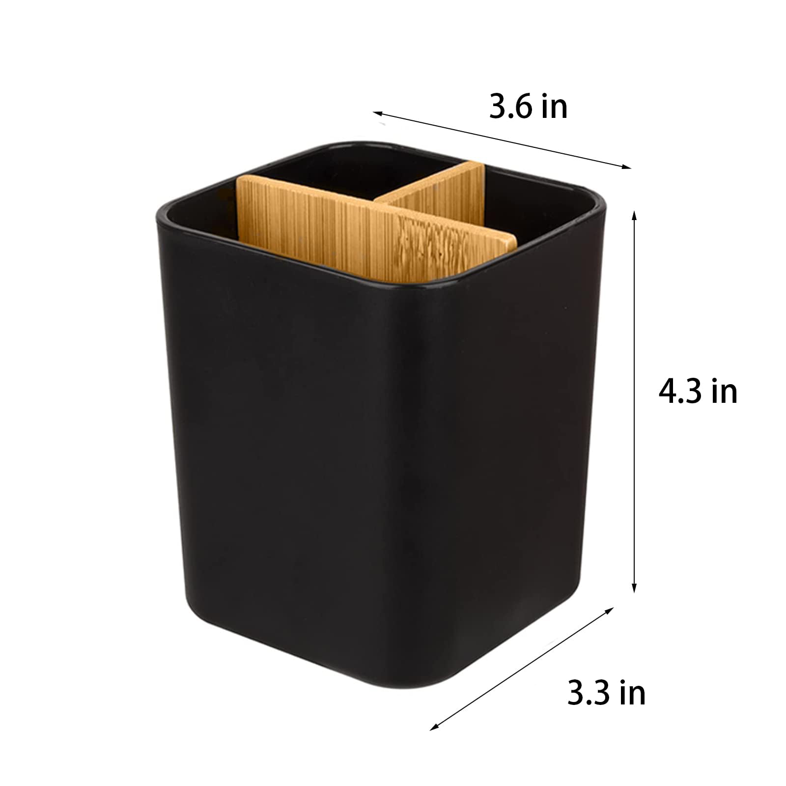 Heagoale portacepillos uso múltiple, ideal para baño, cocina o escritorio.