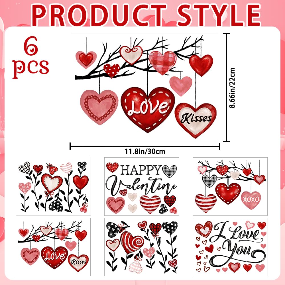 Heirloom Haven: arte en óleo para ventana, corazones brillantes que destacan dentro y fuera.