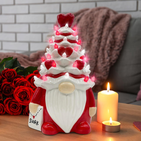 Hexagram diseño ceramico artesanal, gnomos para mesa.