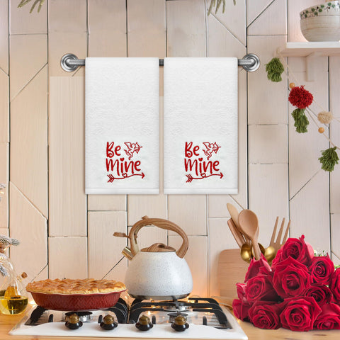 Hexagram toallas de baño Valentinas, decoran cocinas y baños con estilo.