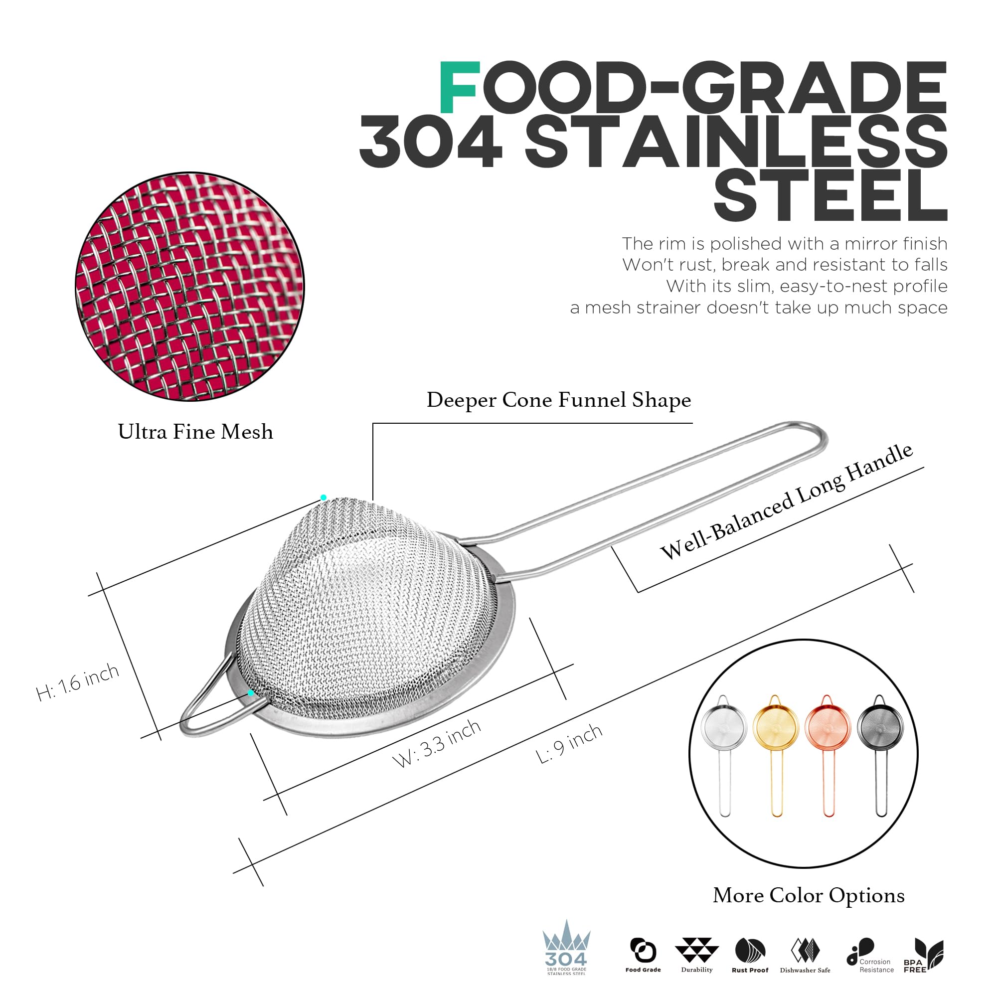 Homestia filtración precisa para cocteles sin derrames.