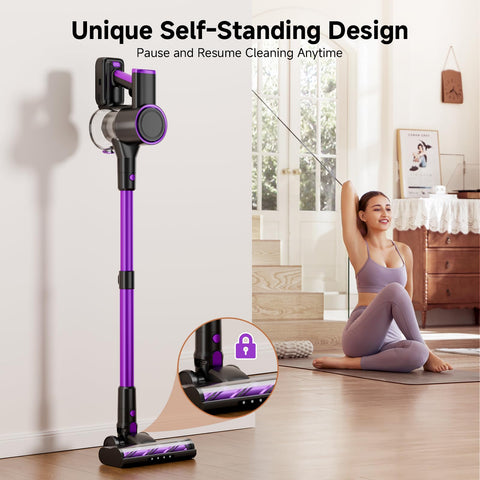 Diseño ligero para limpiezas cómodas y largas