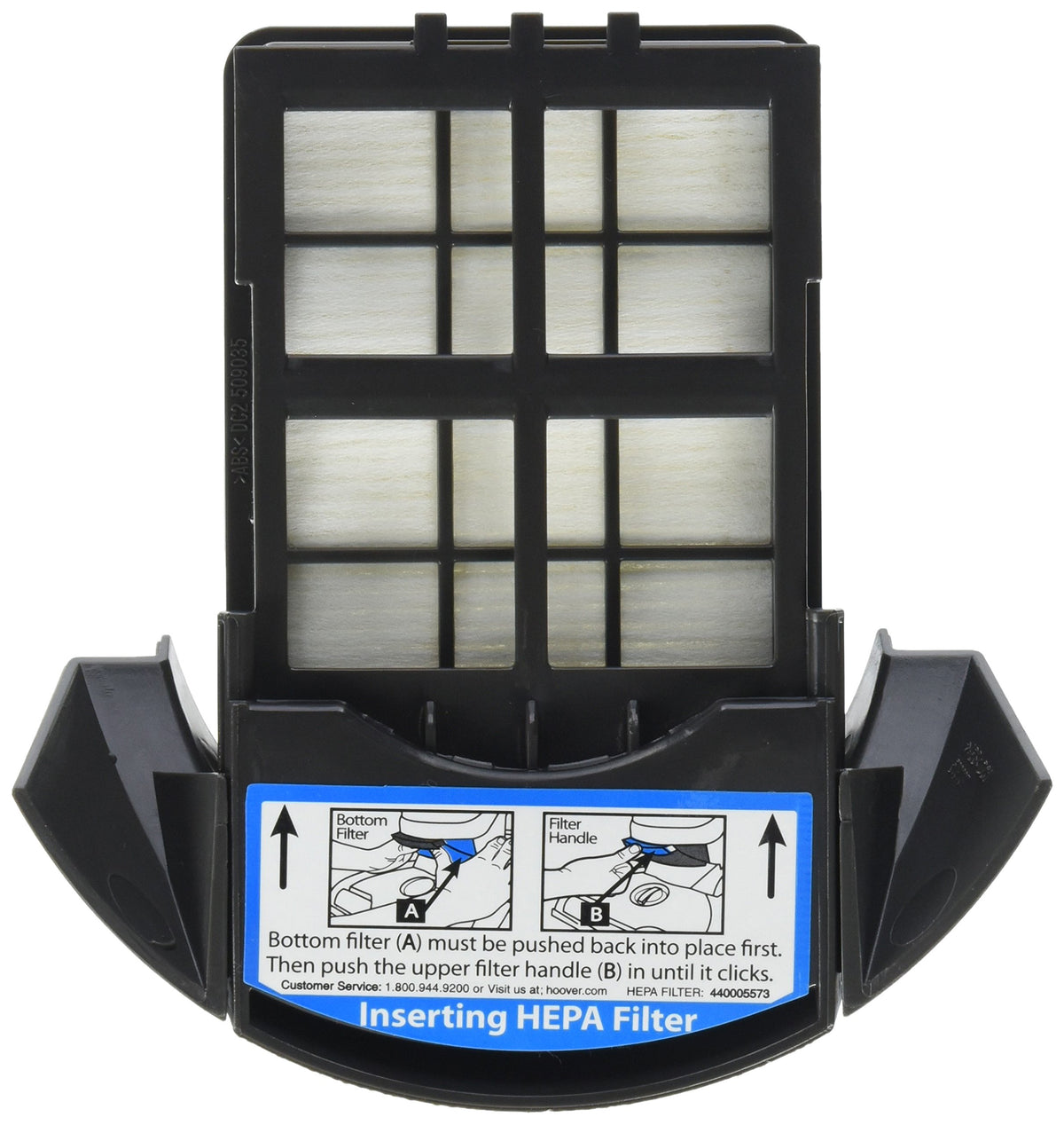 Hoover filtro HEPA de escape para modelos Hoover, mejora la filtración del aire.