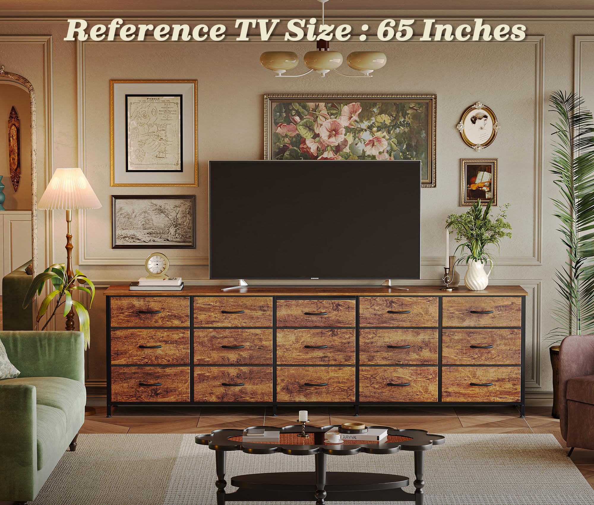 Huuger almacenamiento organizado para ropa y accesorios en un solo mueble.