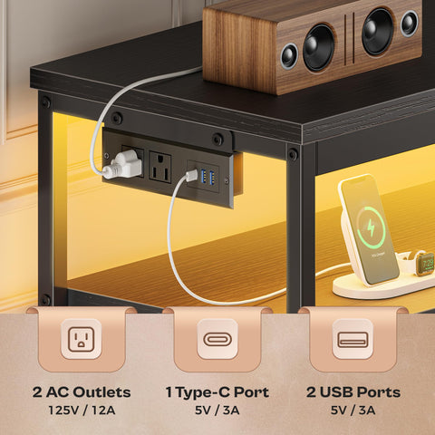 Estante abierto de Huuger para plantas y fotos decorativas