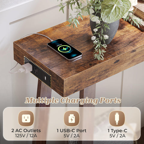 Huuger Patas triangulares de metal ofrecen estabilidad y un toque moderno.