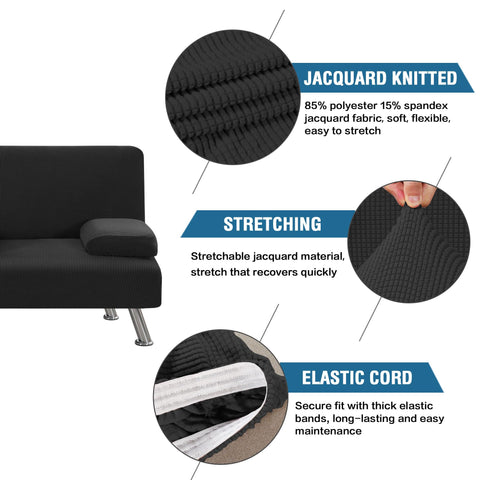 H.VERSAILTEX cubre futón banda elástica mantiene bordes sin arrugas