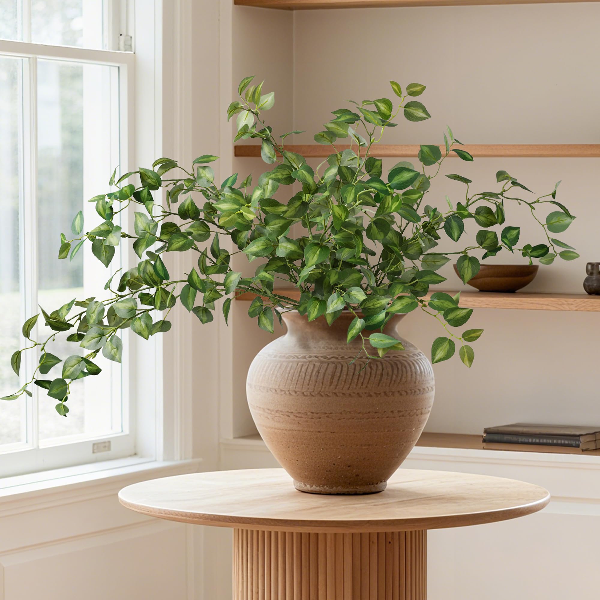 Decoración interior con ramas de eucalipto artificial HyeFlora