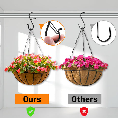 iCafePub gancho en S para cocina y despensa, fácil de usar.