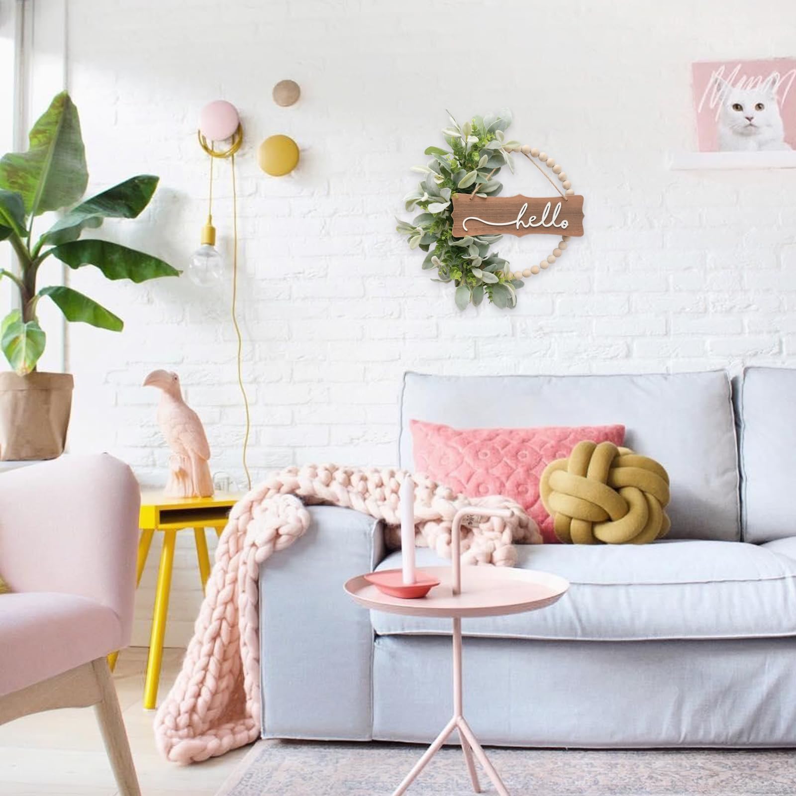 Idyllic decoración de interior y exterior con estilo campestre