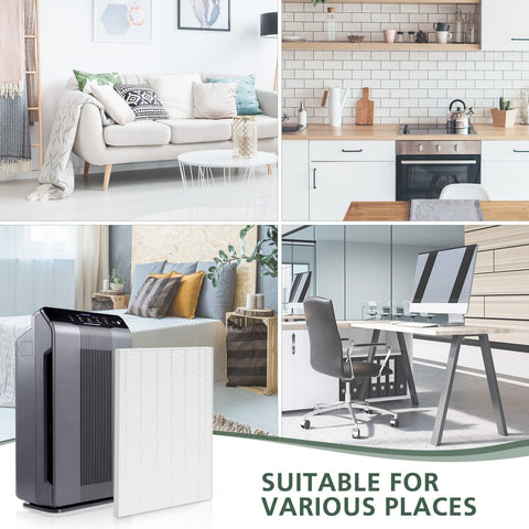 isinlive 115115 paquete completo: 2 HEPA y 8 pre-filtros.