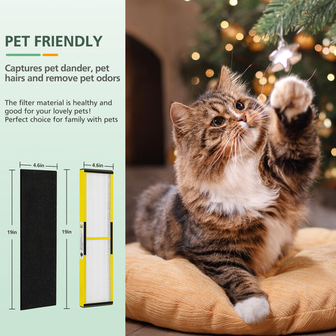 Aire más limpio gracias a prefiltros de carbón activado de isinlive.