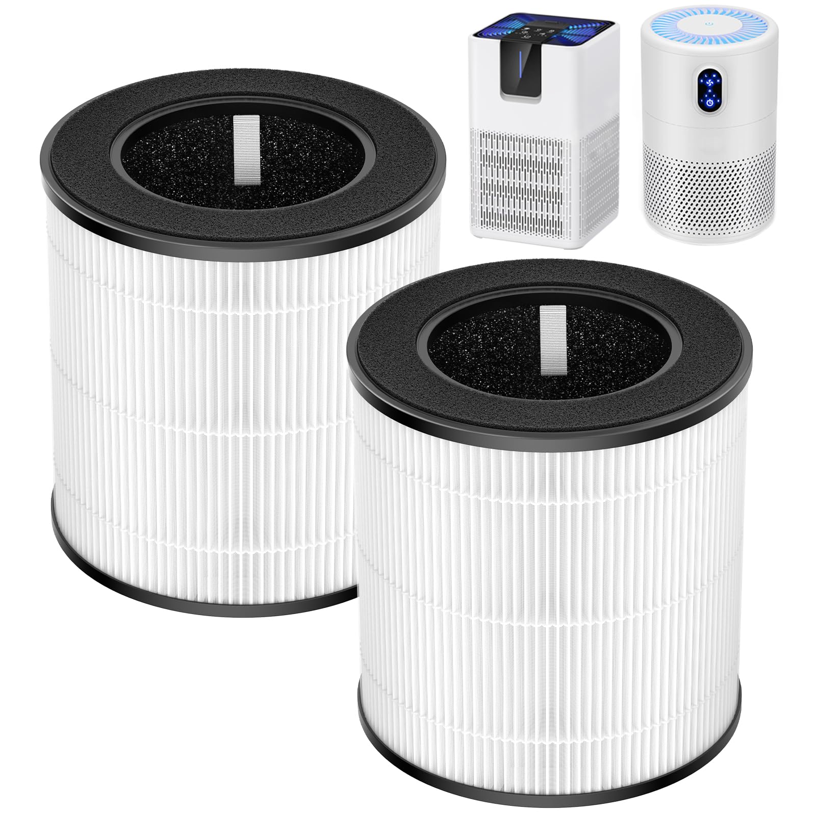 isinlive B-D02L filtro 3-en-1 para purificadores de aire.