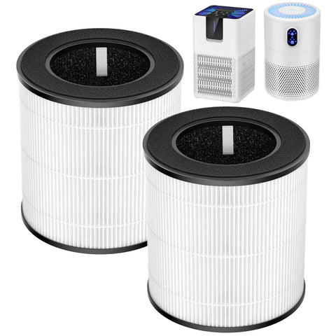 isinlive B-D02L filtro 3-en-1 para purificadores de aire.