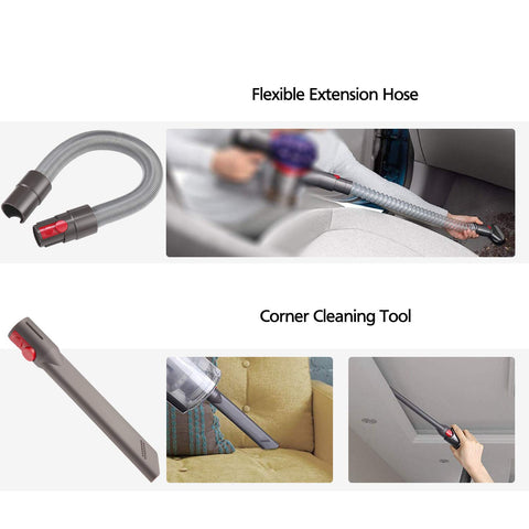 ISINLIVE cepillo rígido para Dyson ayuda a manchas y polvo persistente.