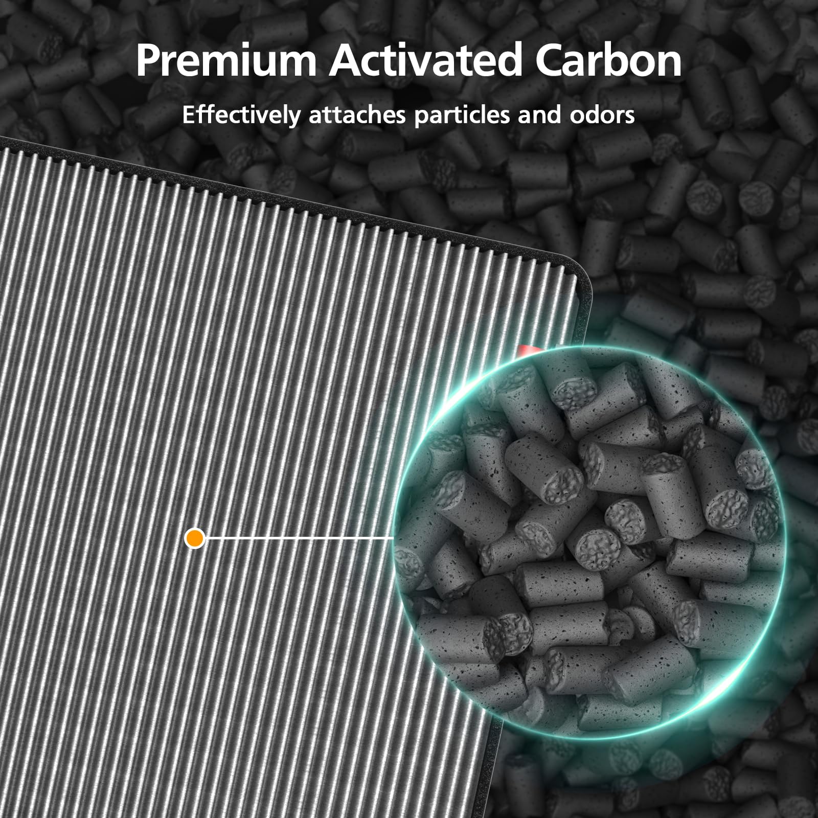 isinlive Filtro de carbono para Dyson BP04: elimina olores y humo de cocina