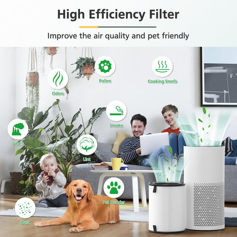 isinlive instalación sin herramientas con filtro LV-H133 de Levoit