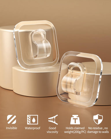 ispneay tiras adhesivas para pared: fijación limpia y sin residuos para decoraciones.