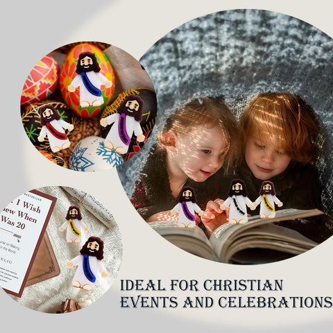 Figuras de Jesús para juego de esconder y buscar