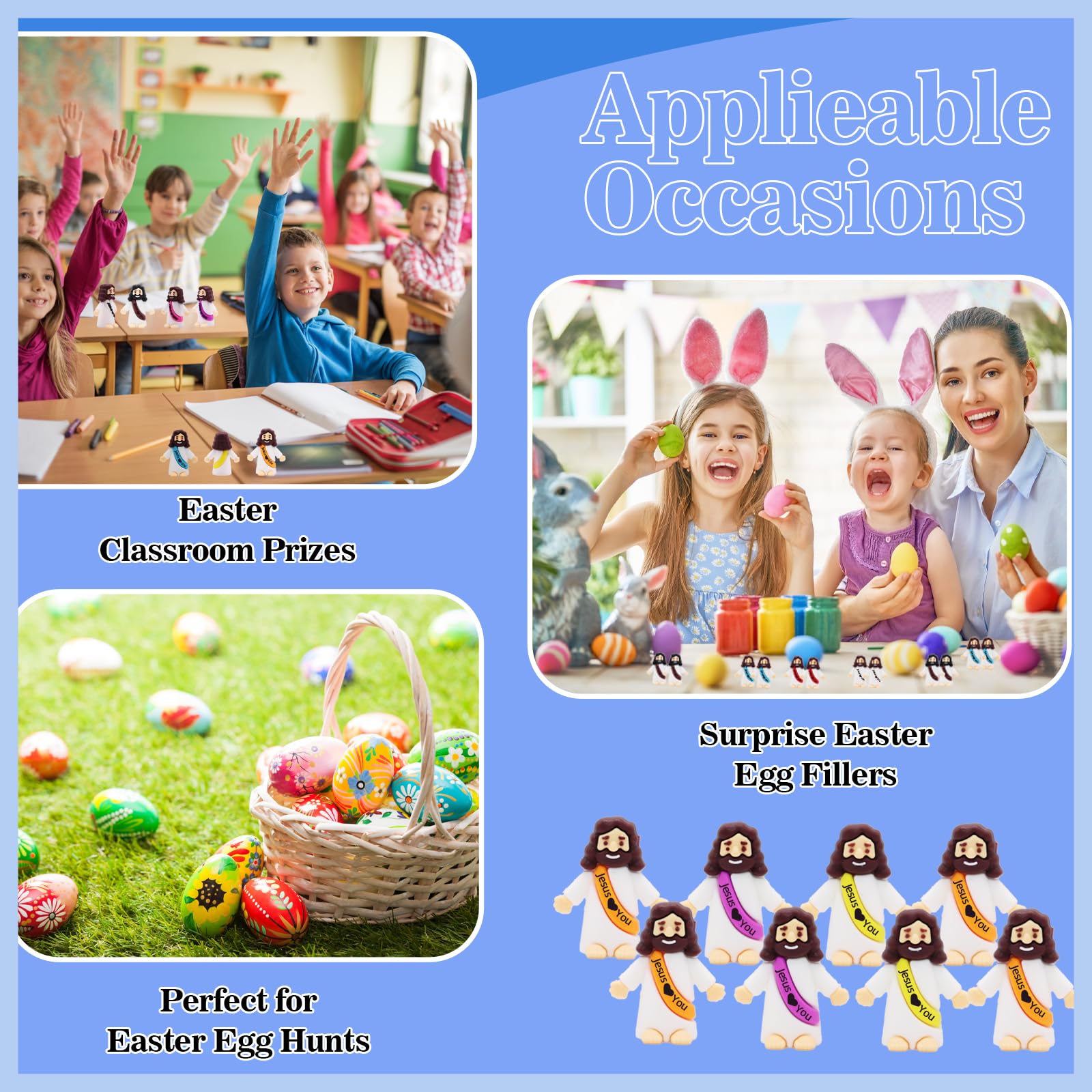 Figuras de Jesús para fiestas religiosas